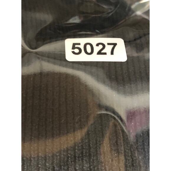 Esteban Cortazar Dress Sheer Lattice Sleeve Knit Turtleneck Sheath Mini Black XL - Picture 12 of 12